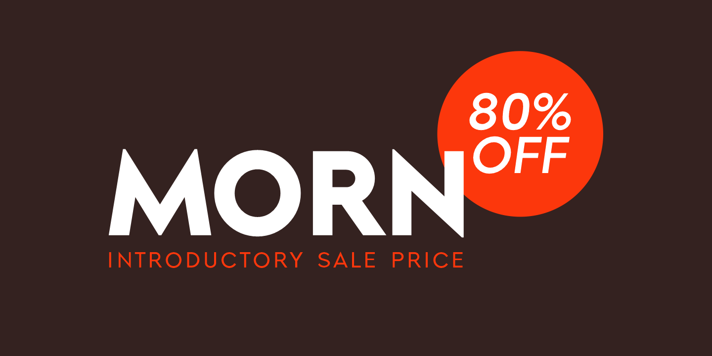 Example font Morn #12